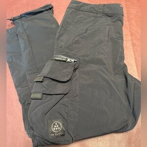 Topman TM Supply Cargo Pant Washed Black size 34x32